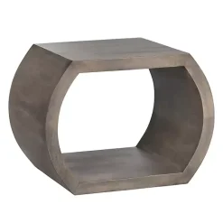 Kirklands Home Accent & End Tables|Round Open Side Table Brown