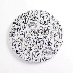 Kirklands Home Canvas Art|Round Dog Doodle Canvas Art Print