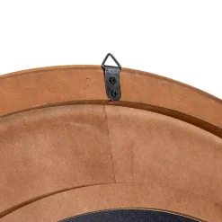 Kirklands Home Decorative Mirrors|Round Elyas Natural Rattan Wall Mirror