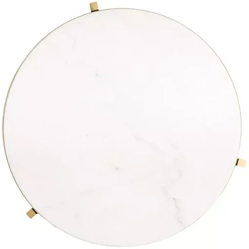 Kirklands Home Accent & End Tables|Round Aguilar Accent Table Gold