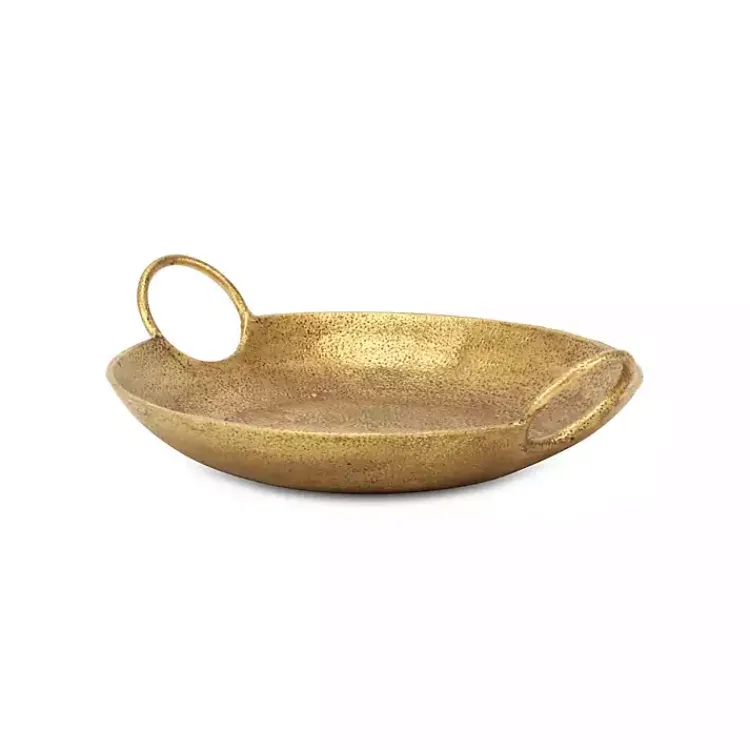 Sale Round Cast Iron Dish with Handles Decorative Bowls & Jars