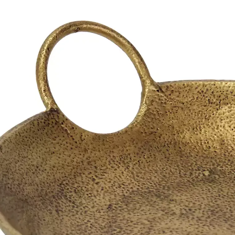 Sale Round Cast Iron Dish with Handles Decorative Bowls & Jars