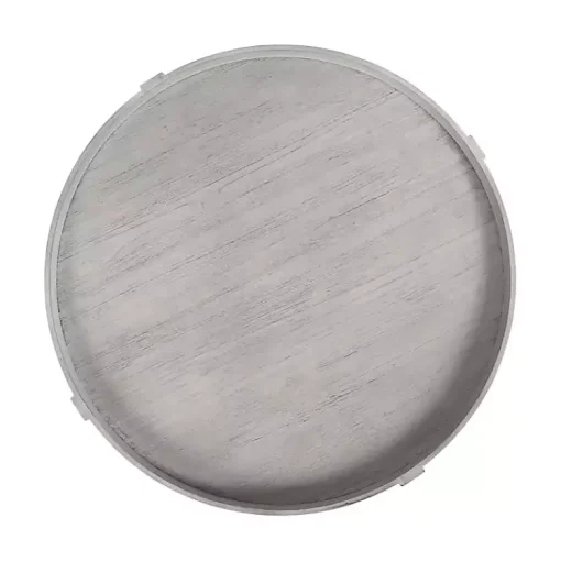 Kirklands Home Coffee Tables|Round Bellport Coffee Table Gray