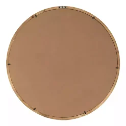 Kirklands Home Decorative Mirrors|Round Natural Light Wood Wall Mirror