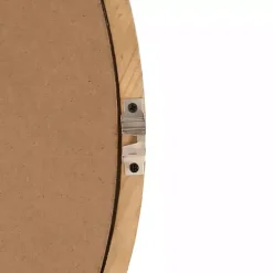 Kirklands Home Decorative Mirrors|Round Natural Light Wood Wall Mirror