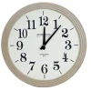 Kirklands Home Clocks|Round Natural Reed Frame Wall Clock