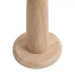 Kirklands Home Accent & End Tables|Round Natural Wood Jess Accent Table Tan