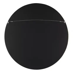 Kirklands Home Decorative Mirrors|Round Rustic Wood Hutton Mirror Brown