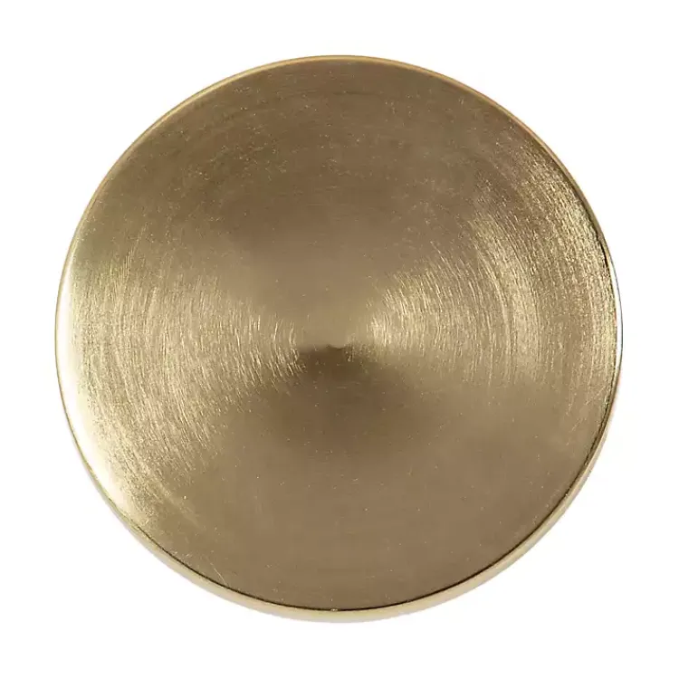 Kirklands Home Accent & End Tables|Round Zia Metal Accent Table Gold