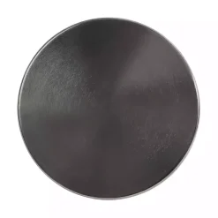 Kirklands Home Accent & End Tables|Round Zia Pewter Metal Accent Table Gray