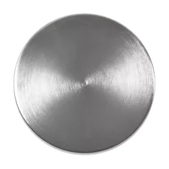 Kirklands Home Accent & End Tables|Round Zia Metal Accent Table Silver