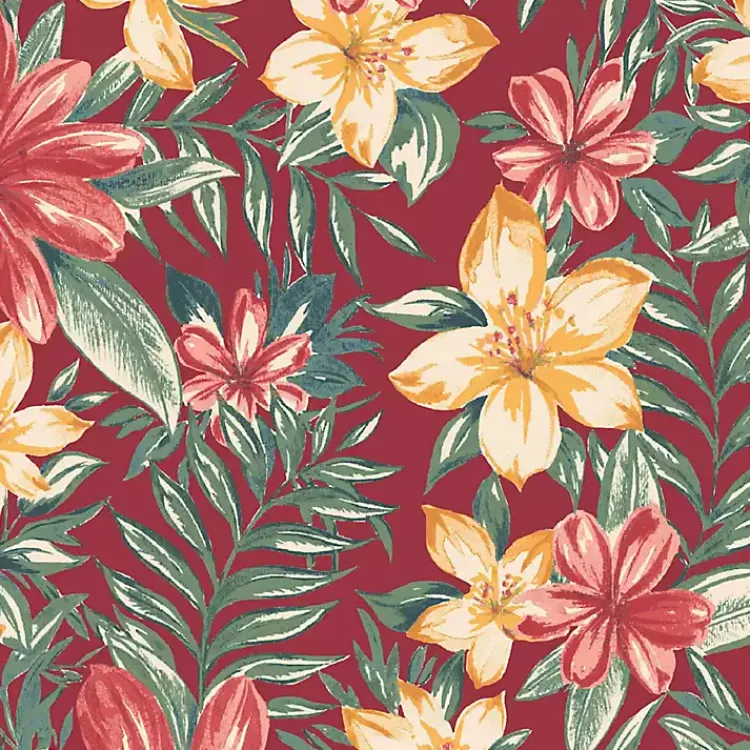 Kirklands Home Outdoor Cushions & Pillows|Ruby Tropical 2-pc. Outdoor Wicker Cushion Set