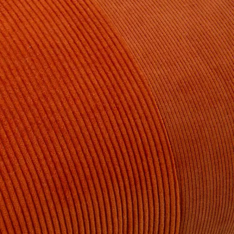 Best Rust Velvet Corduroy Lumbar Pillow Pillows