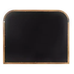 Kirklands Home Decorative Mirrors|Rustic Brown Wide Arch Wall Mirror