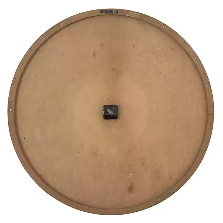 Kirklands Home Clocks|Rustic Charm Wood Wall Clock