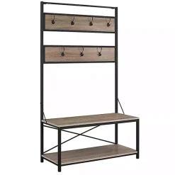 Kirklands Home Entryway Furniture|Rustic Driftwood Hall Tree