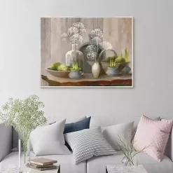 Kirklands Home Canvas Art|Rustic Elegance Framed Canvas Art Print