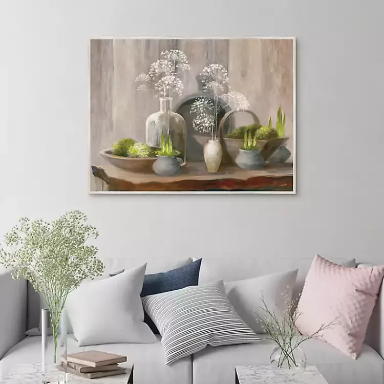 Kirklands Home Canvas Art|Rustic Elegance Framed Canvas Art Print