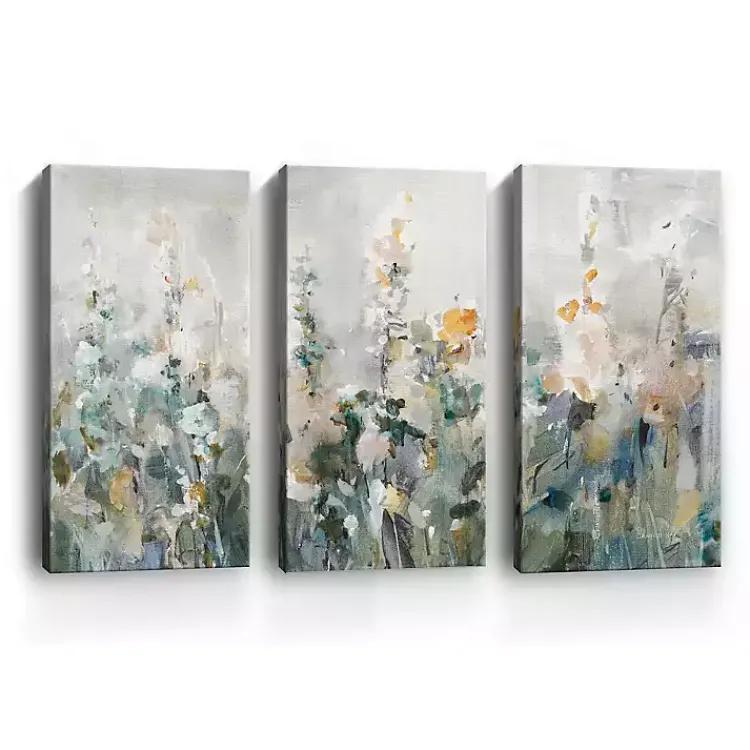 Kirklands Home Canvas Art|Rustic Garden Canvas Art Prints, Set of 3 Multi