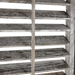 Hot Rustic Shutter Trifold Room Divider Decorative Accents