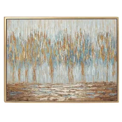 Kirklands Home Canvas Art|Rustic Reflections Framed Canvas Art Print