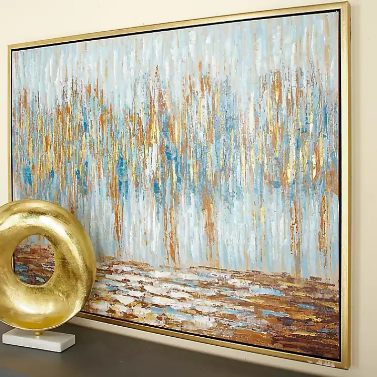 Kirklands Home Canvas Art|Rustic Reflections Framed Canvas Art Print