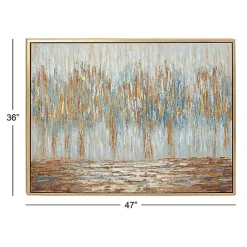 Kirklands Home Canvas Art|Rustic Reflections Framed Canvas Art Print