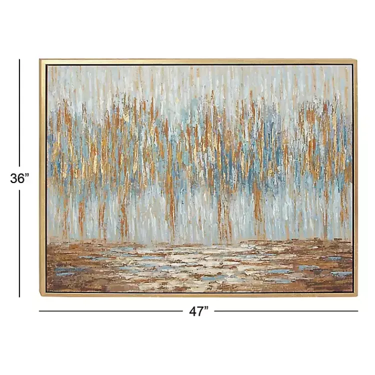 Kirklands Home Canvas Art|Rustic Reflections Framed Canvas Art Print