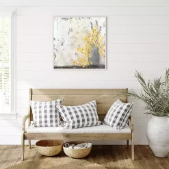 Kirklands Home Canvas Art|Rustic Romance Framed Canvas Art Print