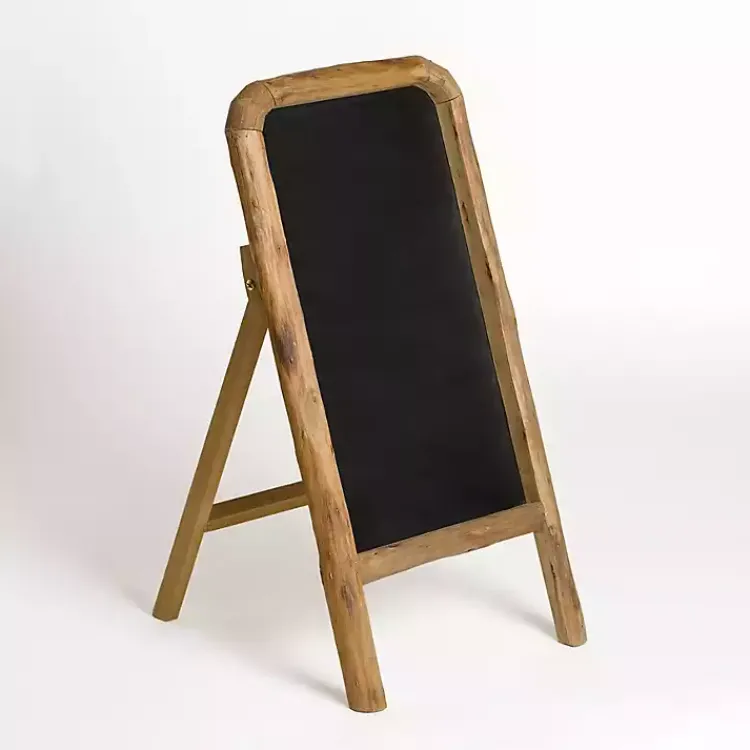 Outlet Rustic Wood Easel Chalkboard Memo & Chalkboards