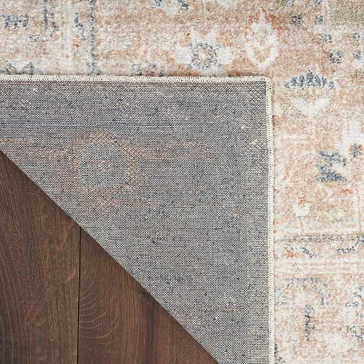 Kirklands Home Area Rugs|Sage Distressed Medallion Washable Area Rug, 5x7