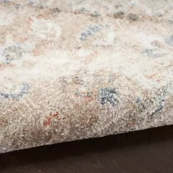 Kirklands Home Area Rugs|Sage Distressed Medallion Washable Area Rug, 5x7