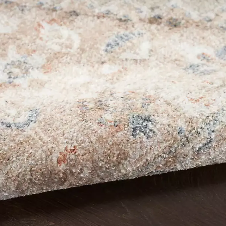 Kirklands Home Area Rugs|Sage Distressed Medallion Washable Area Rug, 5x7