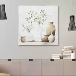 Kirklands Home Canvas Art|Sage Dreams Framed Canvas Art Print