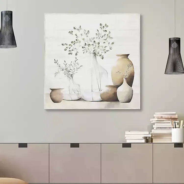 Kirklands Home Canvas Art|Sage Dreams Framed Canvas Art Print