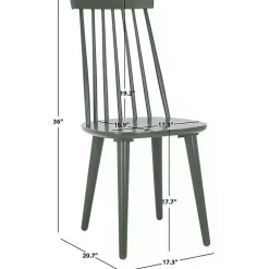 Kirklands Home Dining Chairs|Sage Burris Dining Chairs, Set of 2 Green