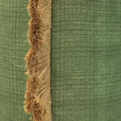 Kirklands Home Outdoor Cushions & Pillows|Sage Textured Jute Trim Outdoor Pillow Green