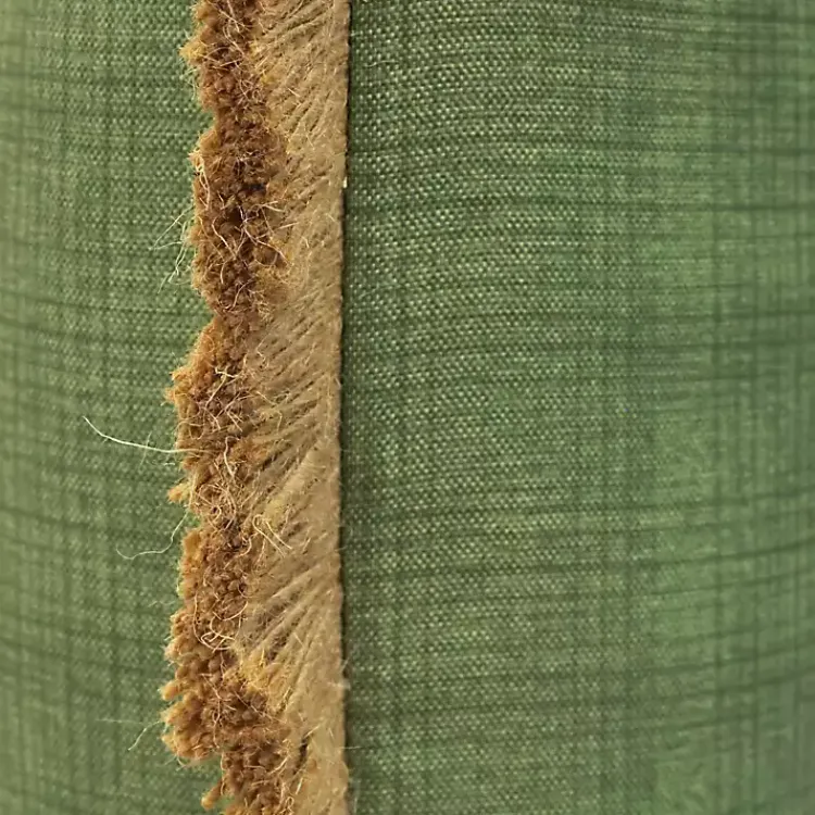 Kirklands Home Outdoor Cushions & Pillows|Sage Textured Jute Trim Outdoor Pillow Green