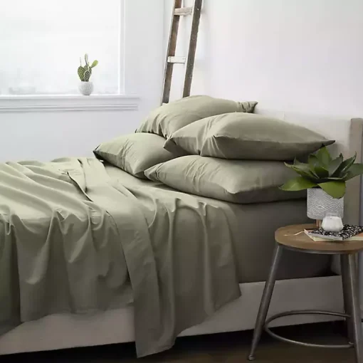 Kirklands Home Bed Sheets|Sage Ultra Soft 6-pc. King Sheet Set Green