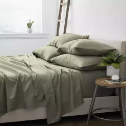 Kirklands Home Bed Sheets|Sage Ultra Soft 6-pc. Queen Sheet Set Green