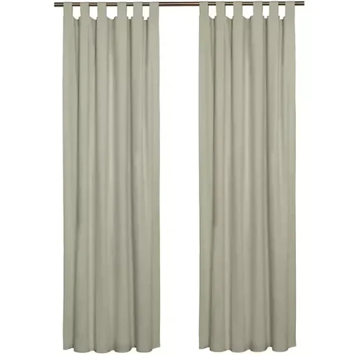 Kirklands Home Curtains & Drapes|Sage Weathermate Curtain Panel, 72 in. Green