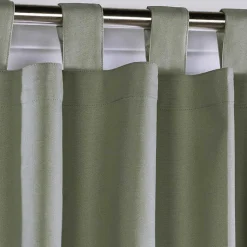 Kirklands Home Curtains & Drapes|Sage Weathermate Curtain Panel, 72 in. Green
