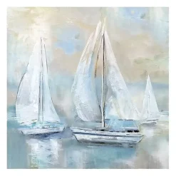 Kirklands Home Canvas Art|Sail Afar Giclee Canvas Art Print Blue