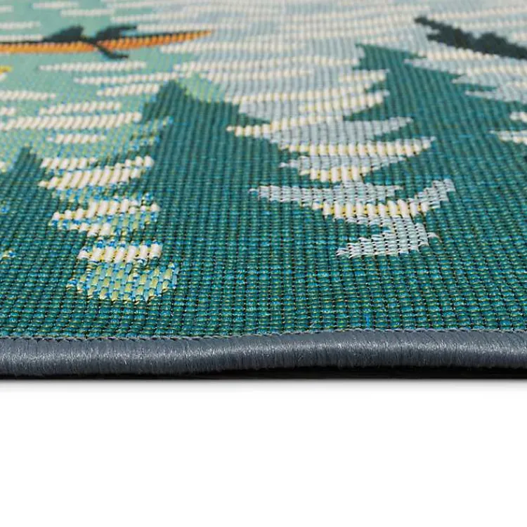 Kirklands Home Outdoor Rugs|Sailboat Indoor/Outdoor Rug, 2x3