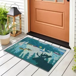 Kirklands Home Outdoor Rugs|Sailboat Indoor/Outdoor Rug, 2x3