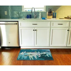 Kirklands Home Outdoor Rugs|Sailboat Indoor/Outdoor Rug, 2x3