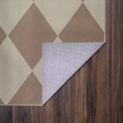 Kirklands Home Area Rugs|Samara Natural Diamond Washable Area Rug, 5x7