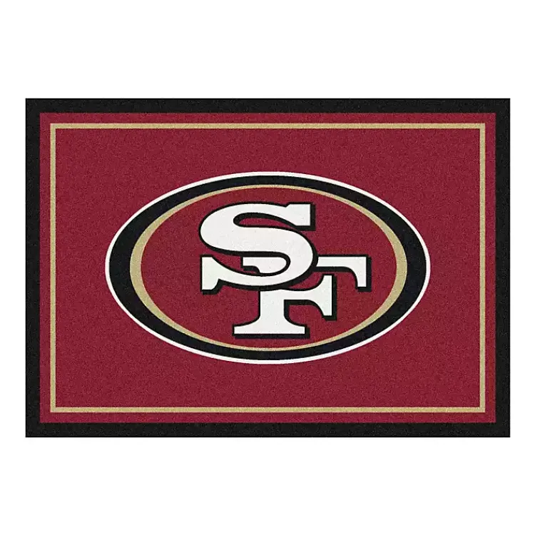 Kirklands Home Area Rugs|San Francisco 49ers Area Rug, 4x6 Red
