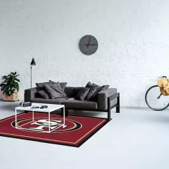 Kirklands Home Area Rugs|San Francisco 49ers Area Rug, 4x6 Red