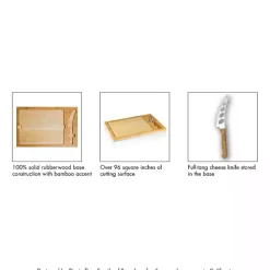 Kirklands Home Serving & Entertaining|San Francisco 49ers Cutting Board & Knife Set